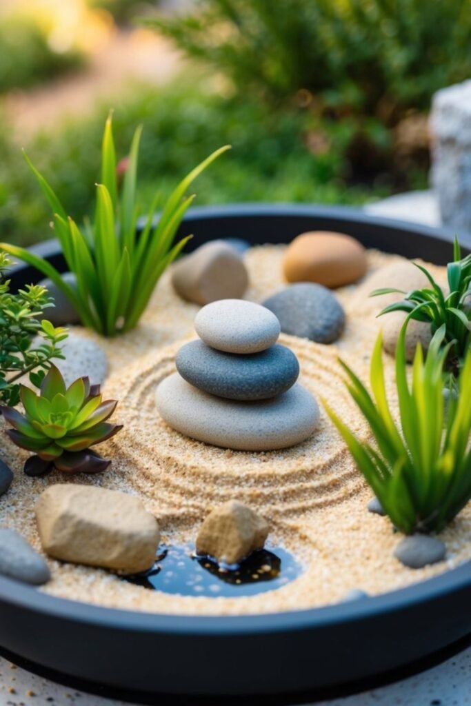 Miniature Sand Zen Garden