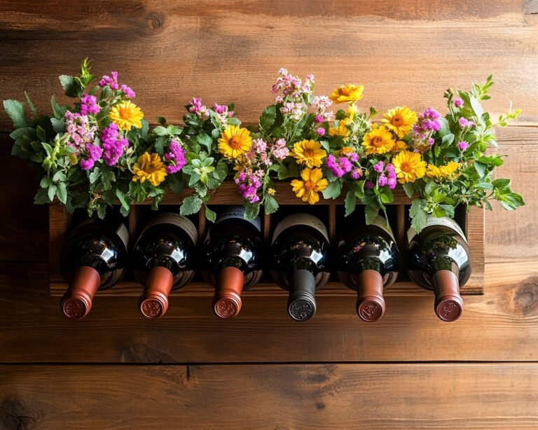 14+ Fun Ways To Use Old Wine Bottles In The Garden