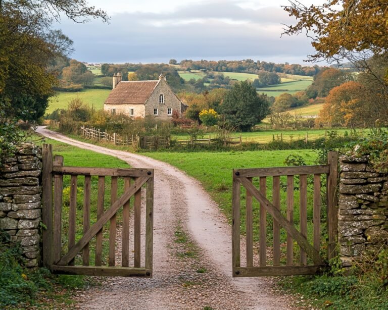 20+ Farmhouse Gate Ideas For Charming Entrances to Elevate Your Curb Appeal