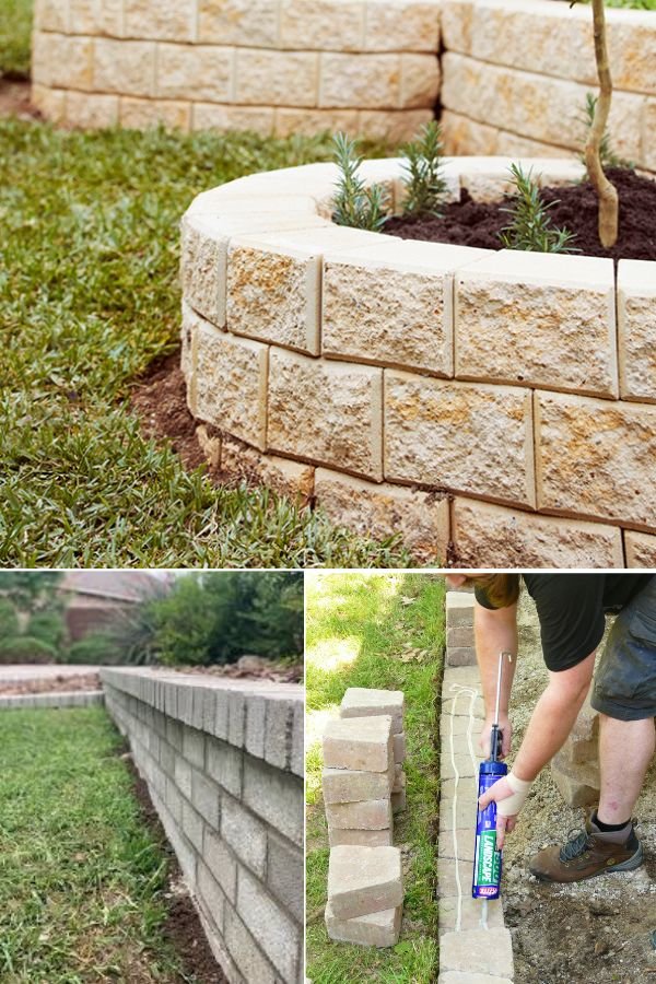 Brick Retaining Wall