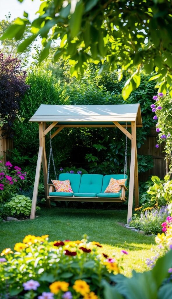 Canopy Swing for Shade