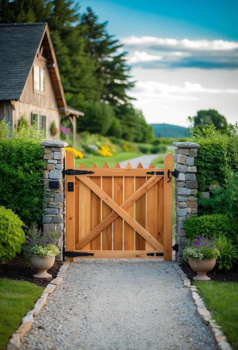 Cedar Wood Gate