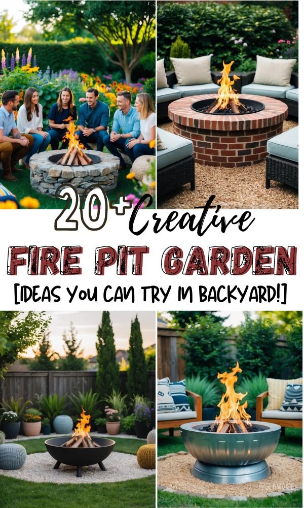 Creative Fire Pit Garden Ideas