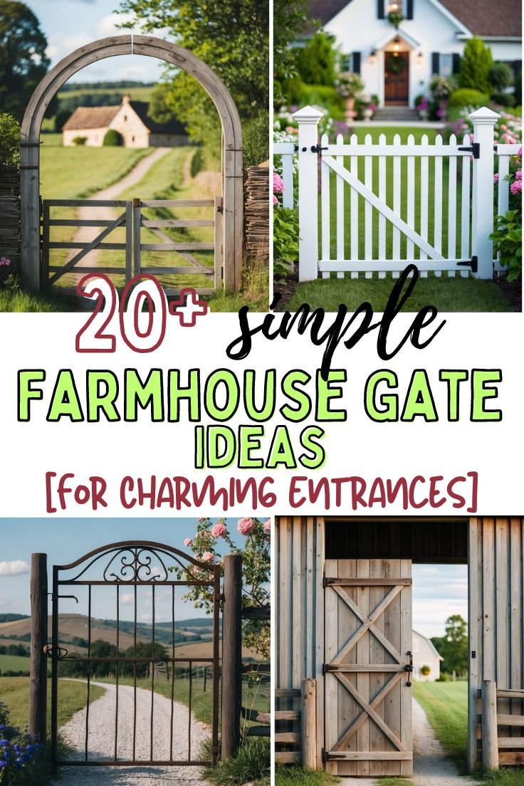 Farmhouse Gate Ideas