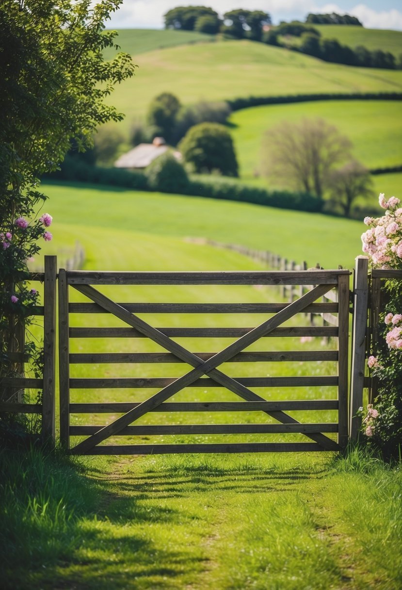 Horizontal Slat Gate