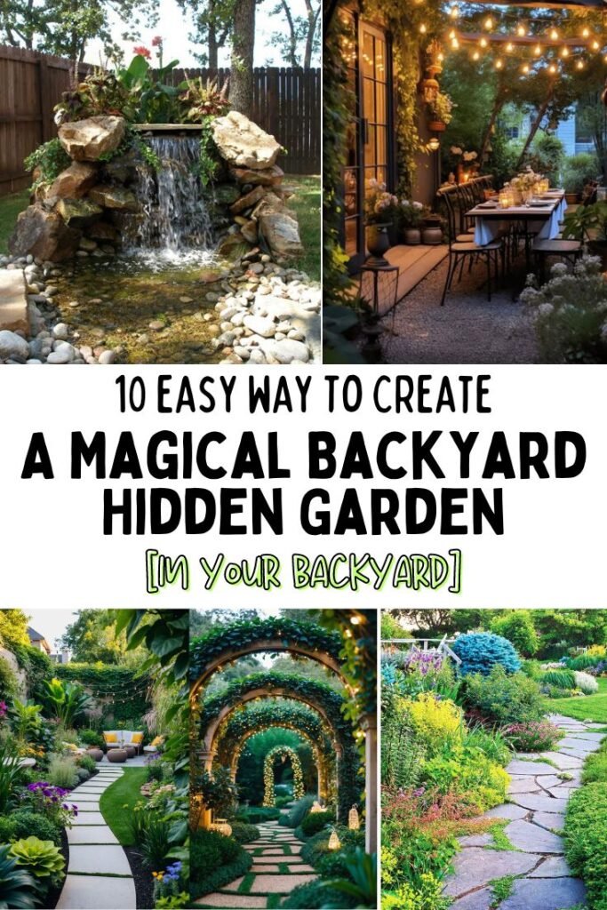 How To Create A Magical Backyard Hidden Garden