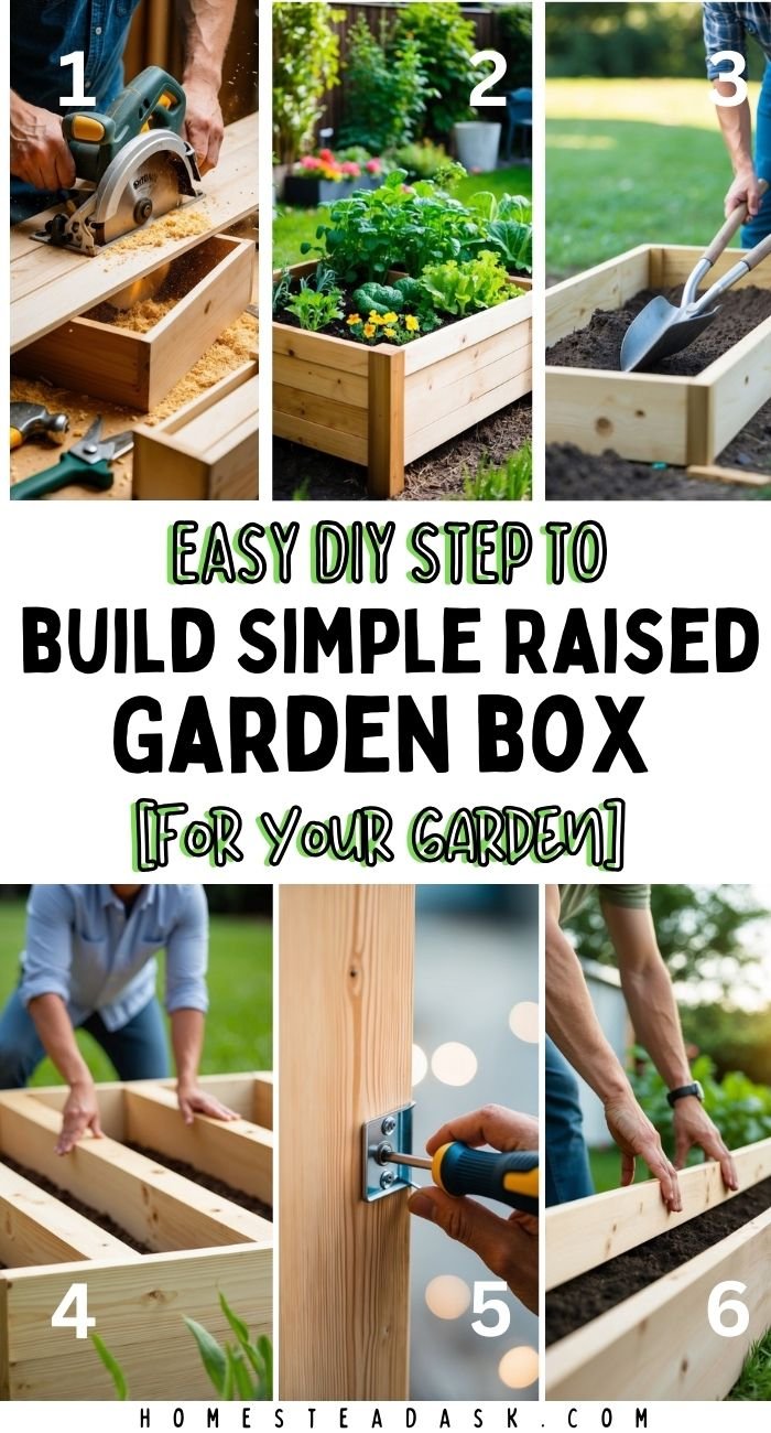 How to Build a Simple Raised Garden Box