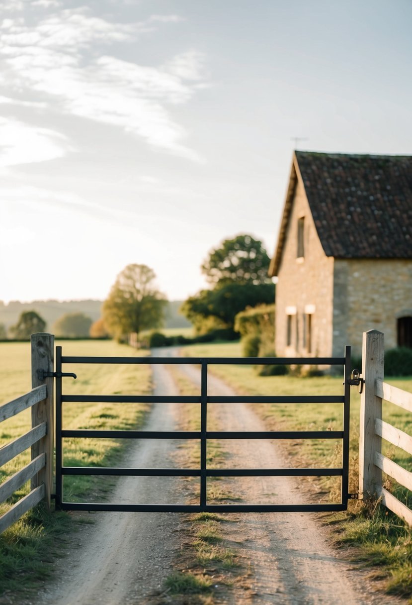 Minimalist Metal Gate