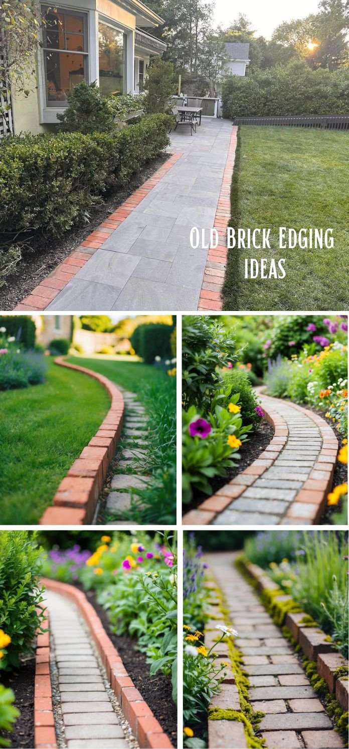 Old Brick Edging