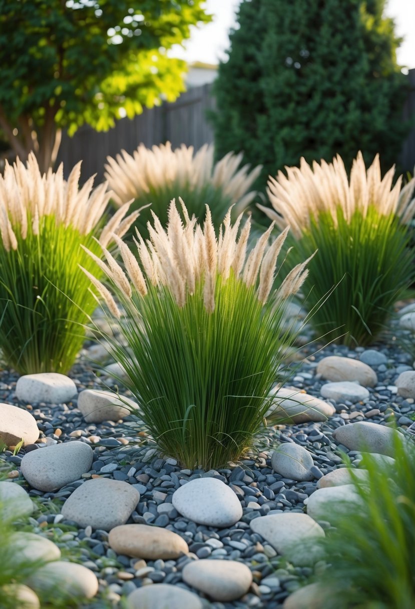 Ornamental Grass Clumps