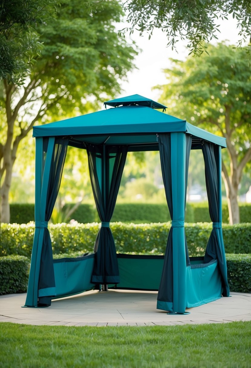 Pop Up Gazebo with Side Panels