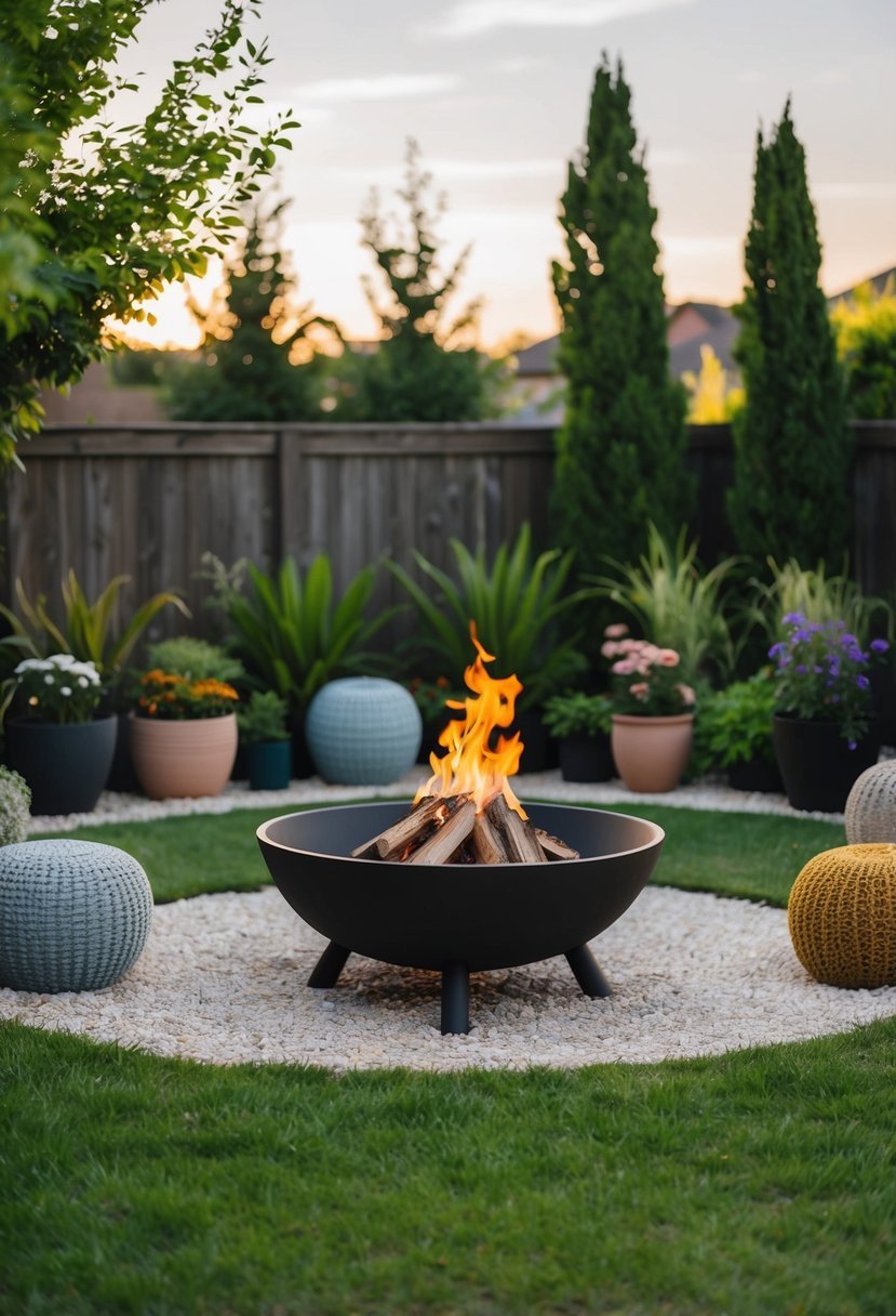 Portable Fire Pit Bowl