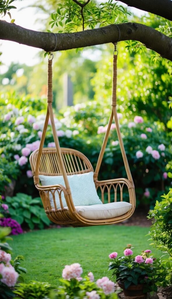 Rattan Swing Chair