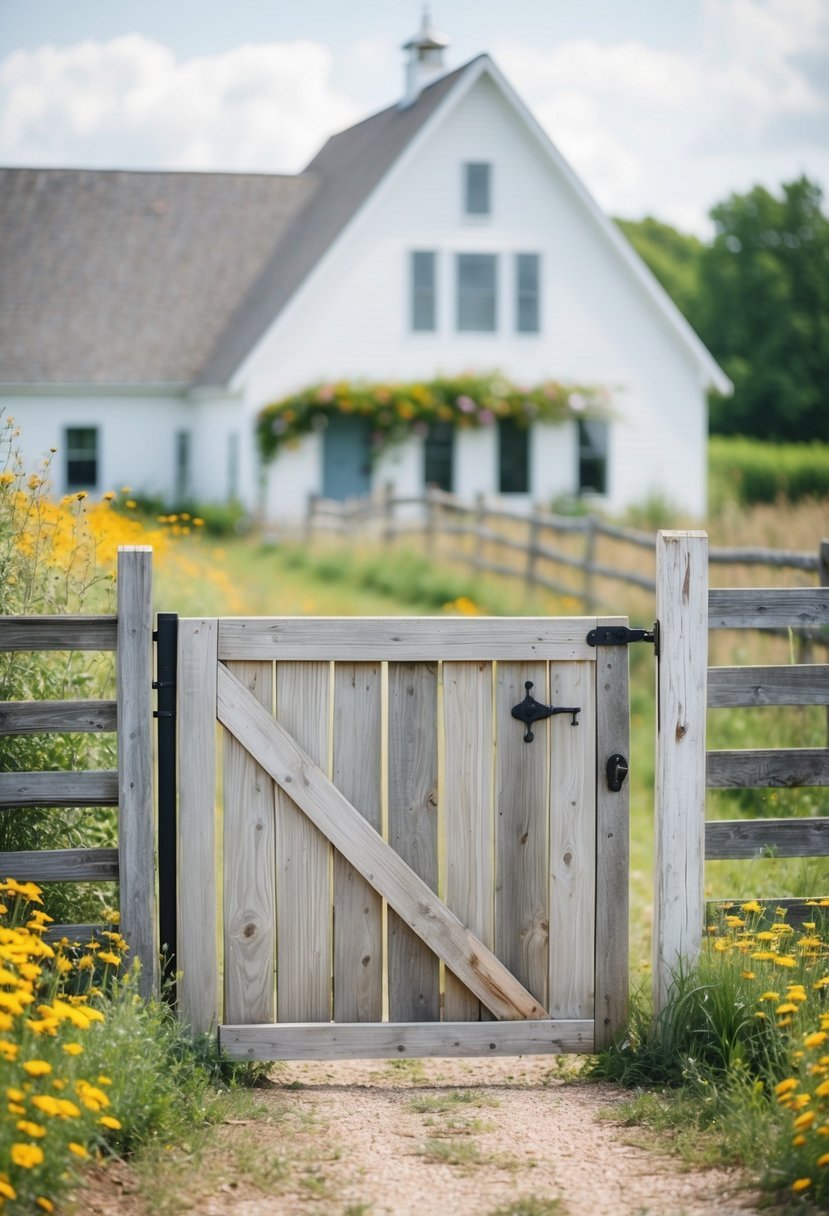 Reclaimed Wood Gate