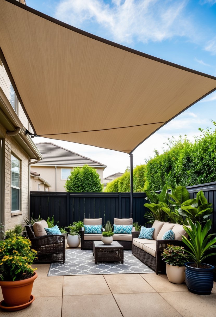 Retractable Shade Sail