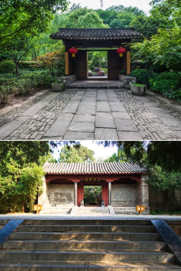 Shaolin Temple Style Garden Gate