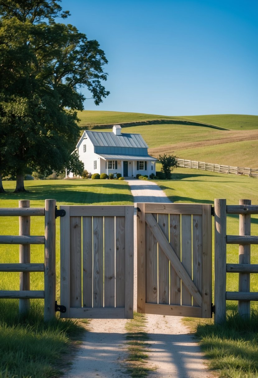 Sliding Wooden Gate