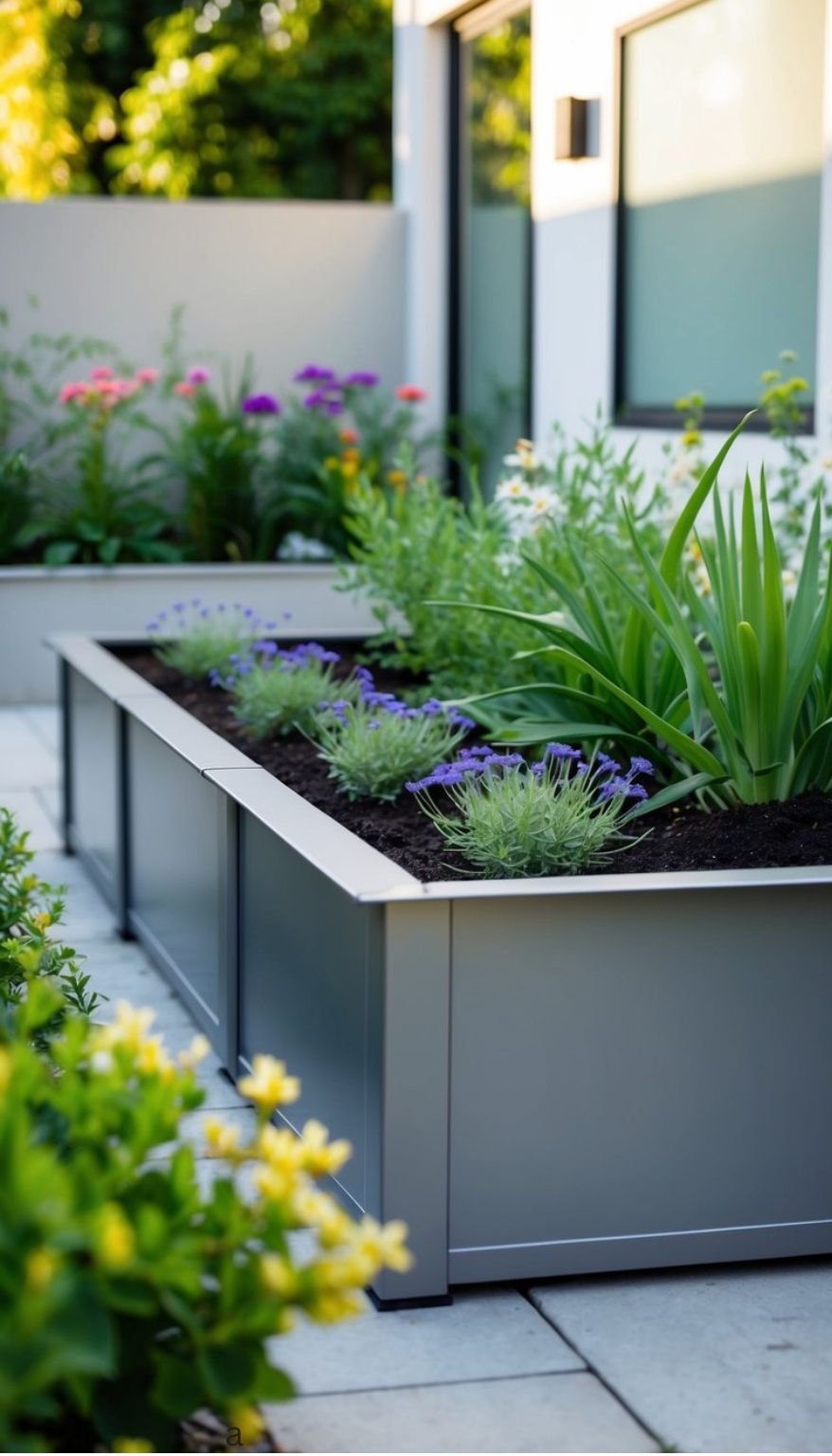 Stylish Steel Raised Garden Bed By Formboss