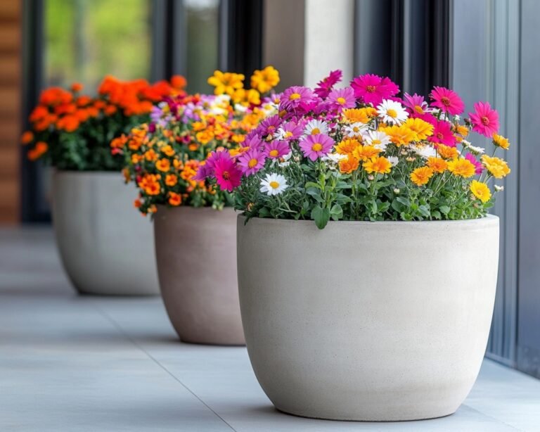 12 Best Large Flower Pot Ideas For Front Porch