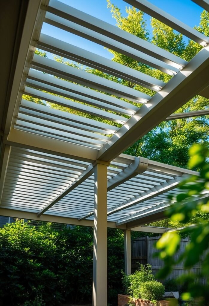 Aluminum Louvered Roof