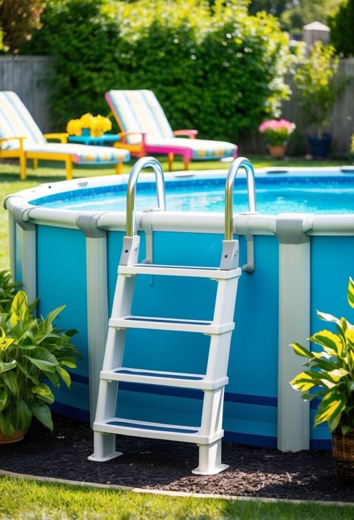 Inter Fab Pool Ladder Step