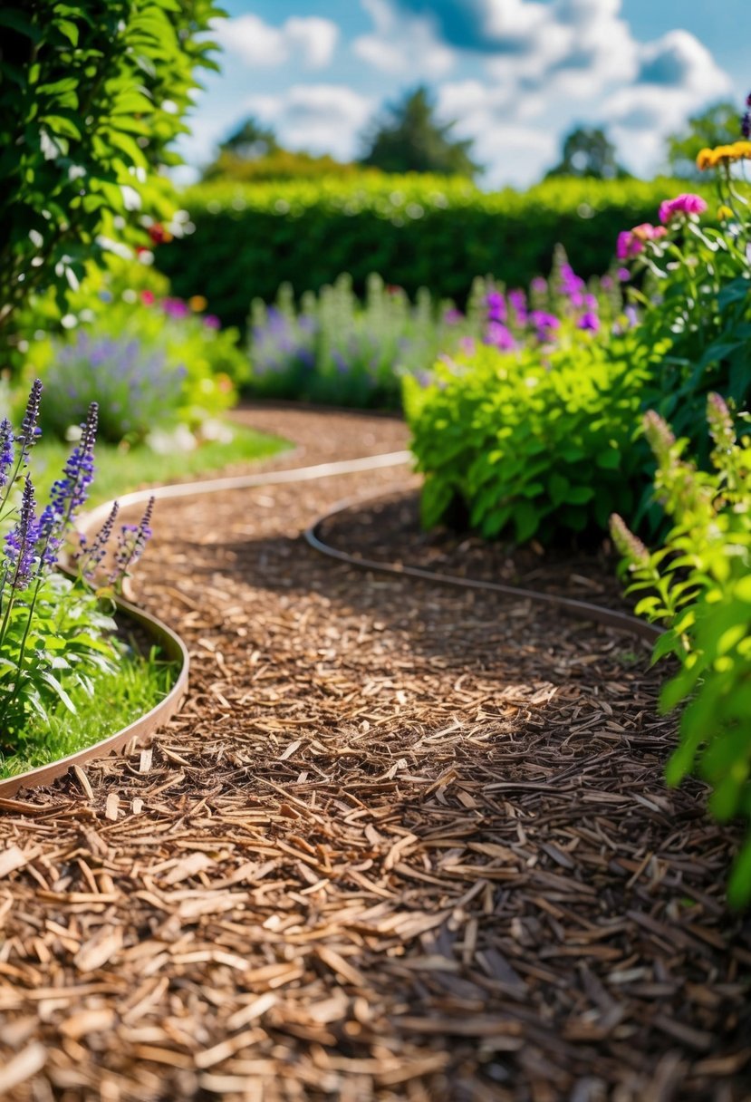 Mulch Walkway