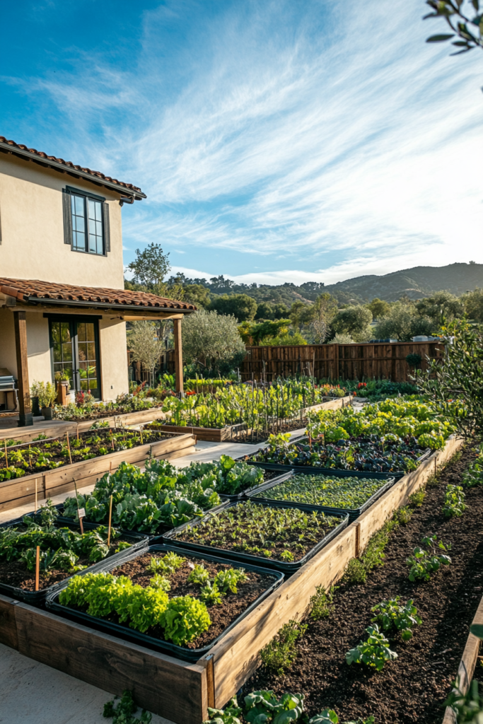 Organic Vegetable Garden