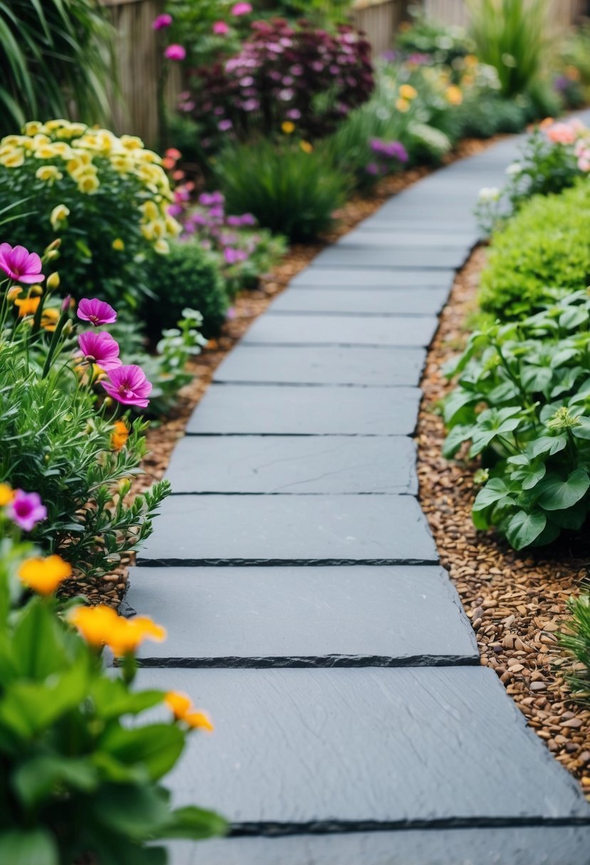 Slate Walkway