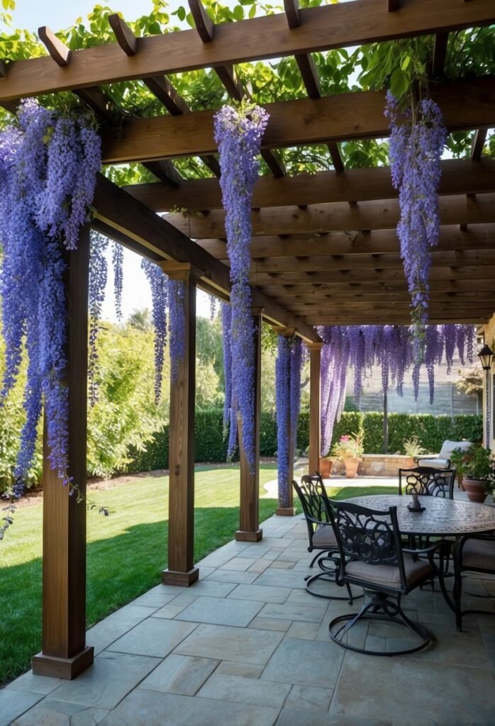 Wisteria Vines