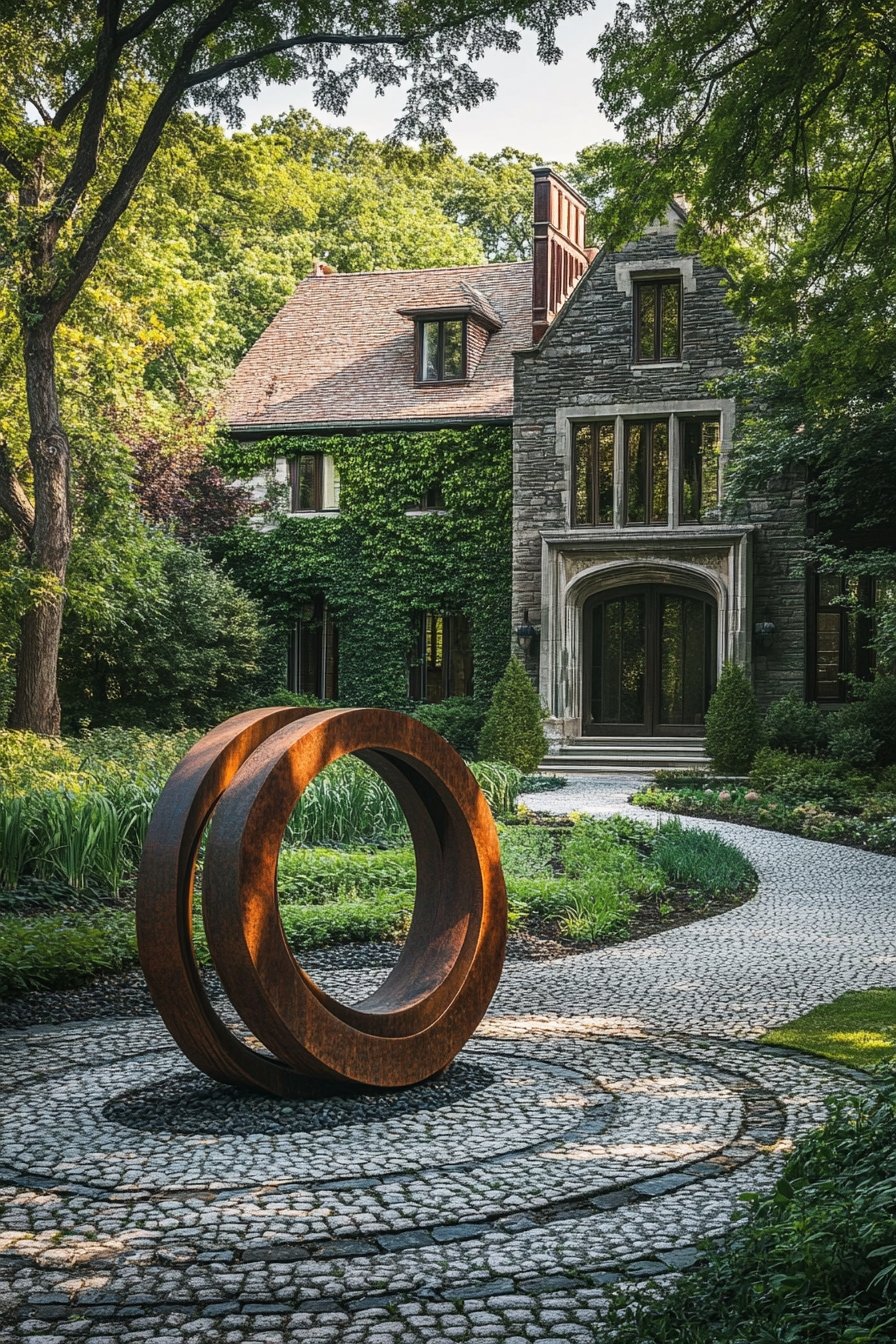  Artistic Flair to Your Front Yard With a Statement Sculpture