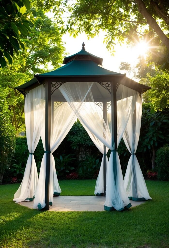 6 Gazebo with Mosquito Nets