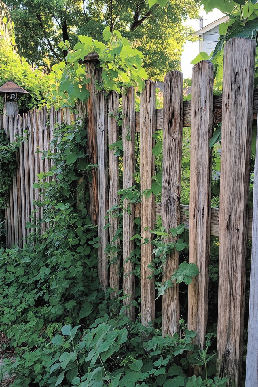 Cedar Slat Fence