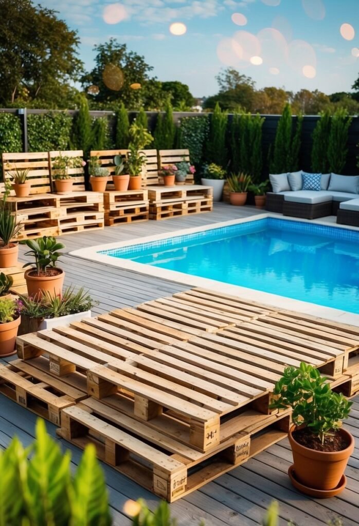 Covered Pallet Deck