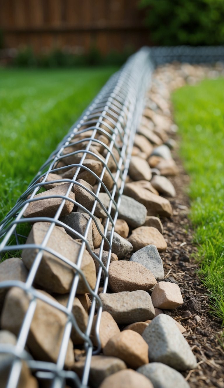 Gabion Wall Edging