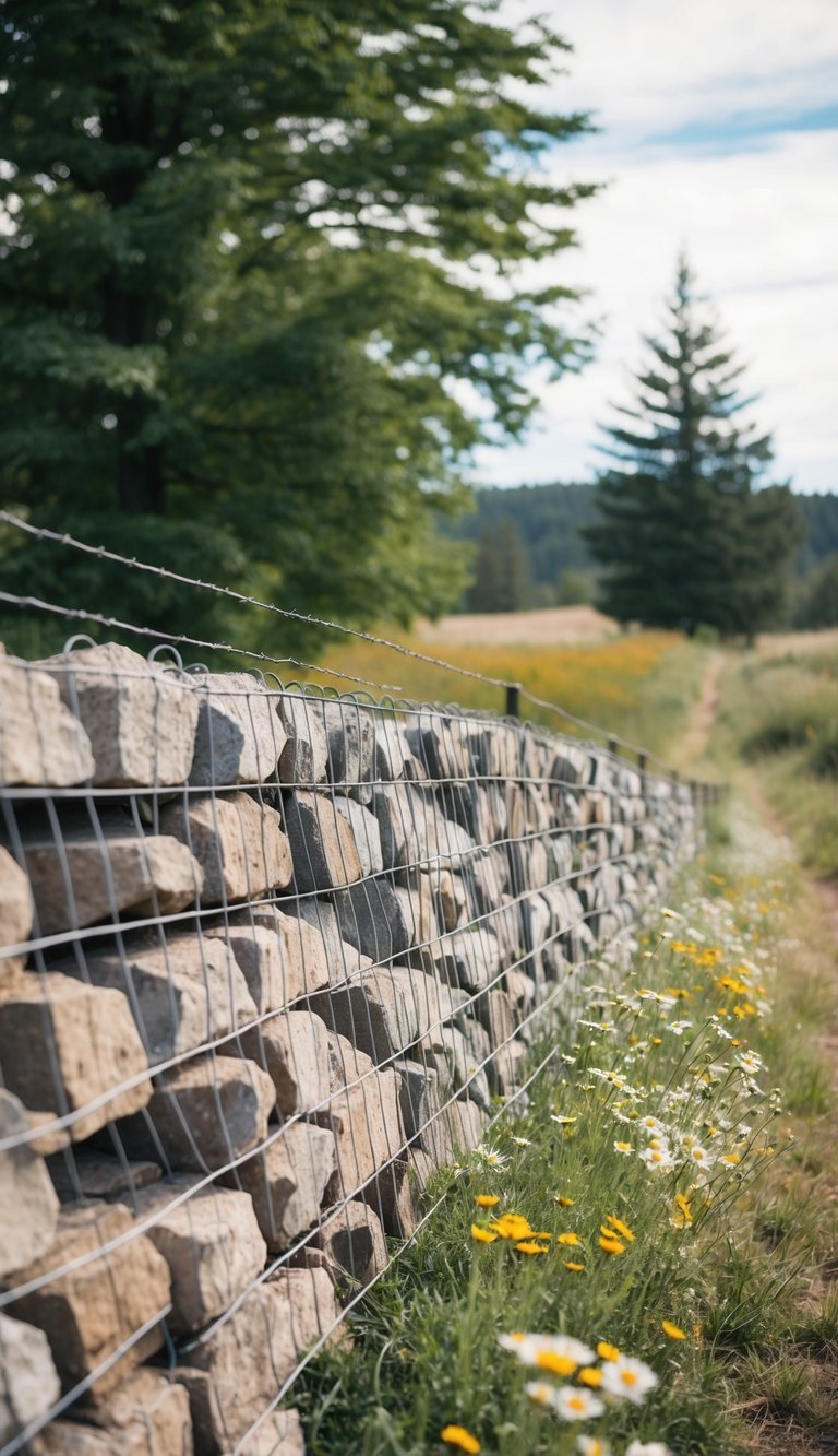 Gabion Wall Fence