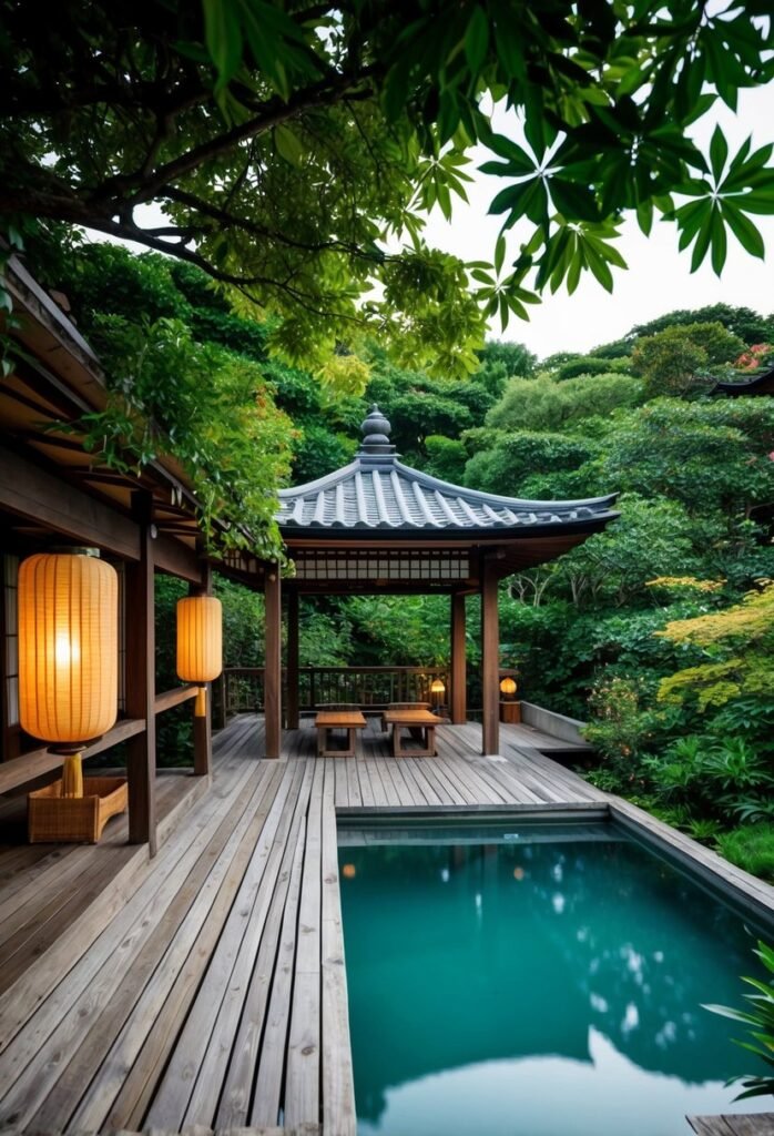 Japanese Style Pallet Deck