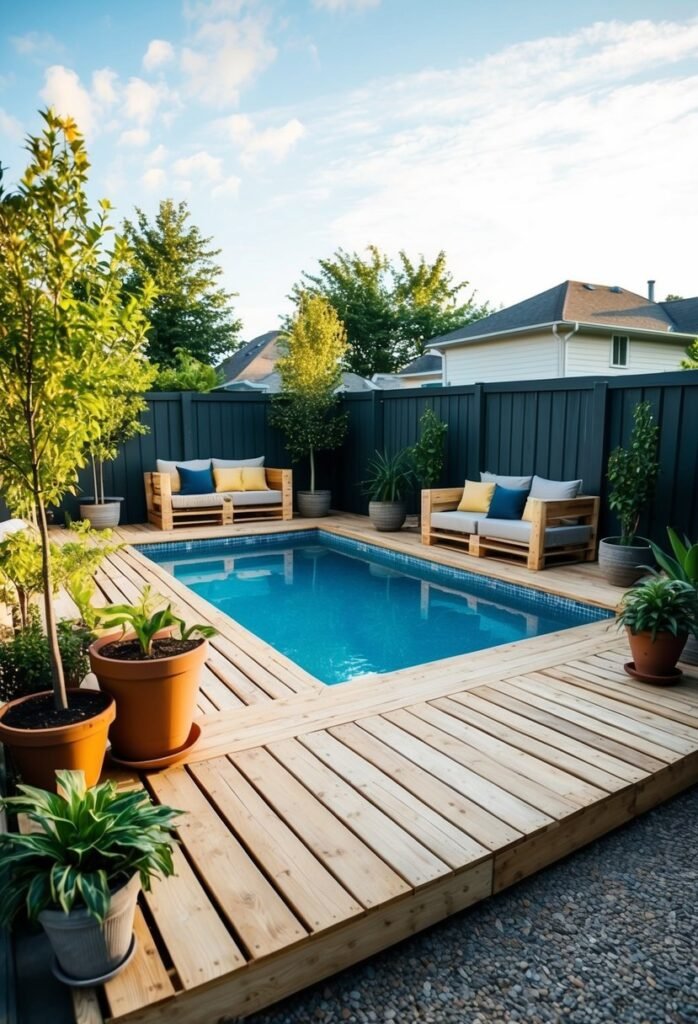 L shaped Pallet Deck