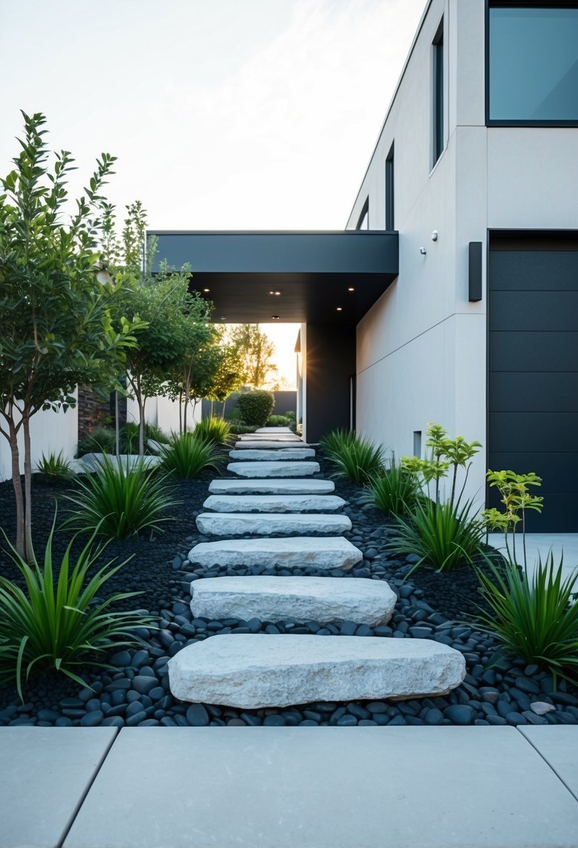 Modern Rock Garden