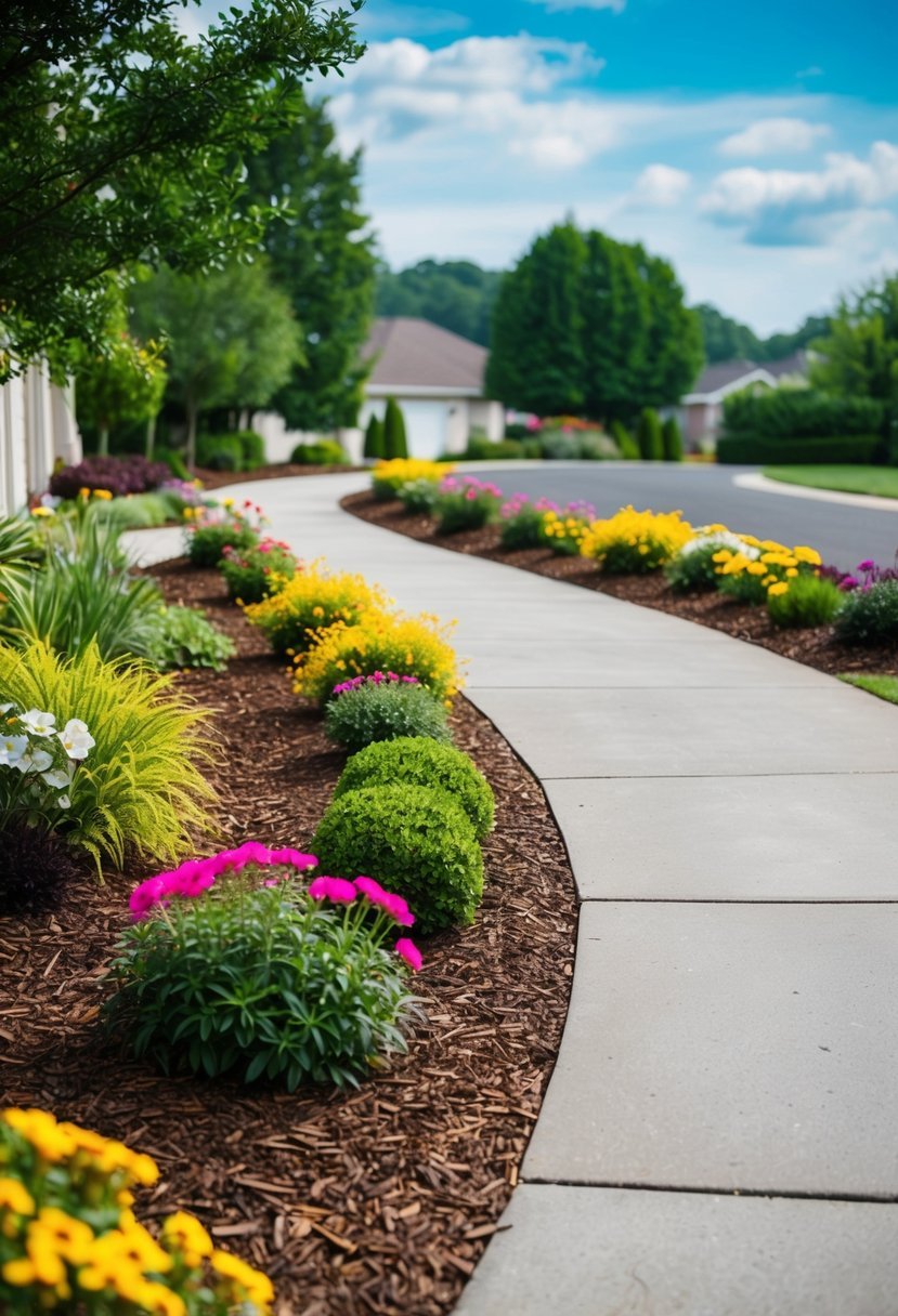 Mulched Walkway