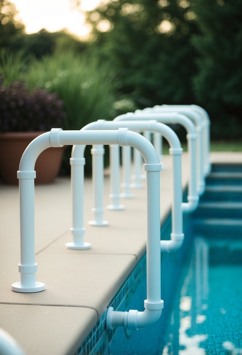 PVC Pipe Handrails