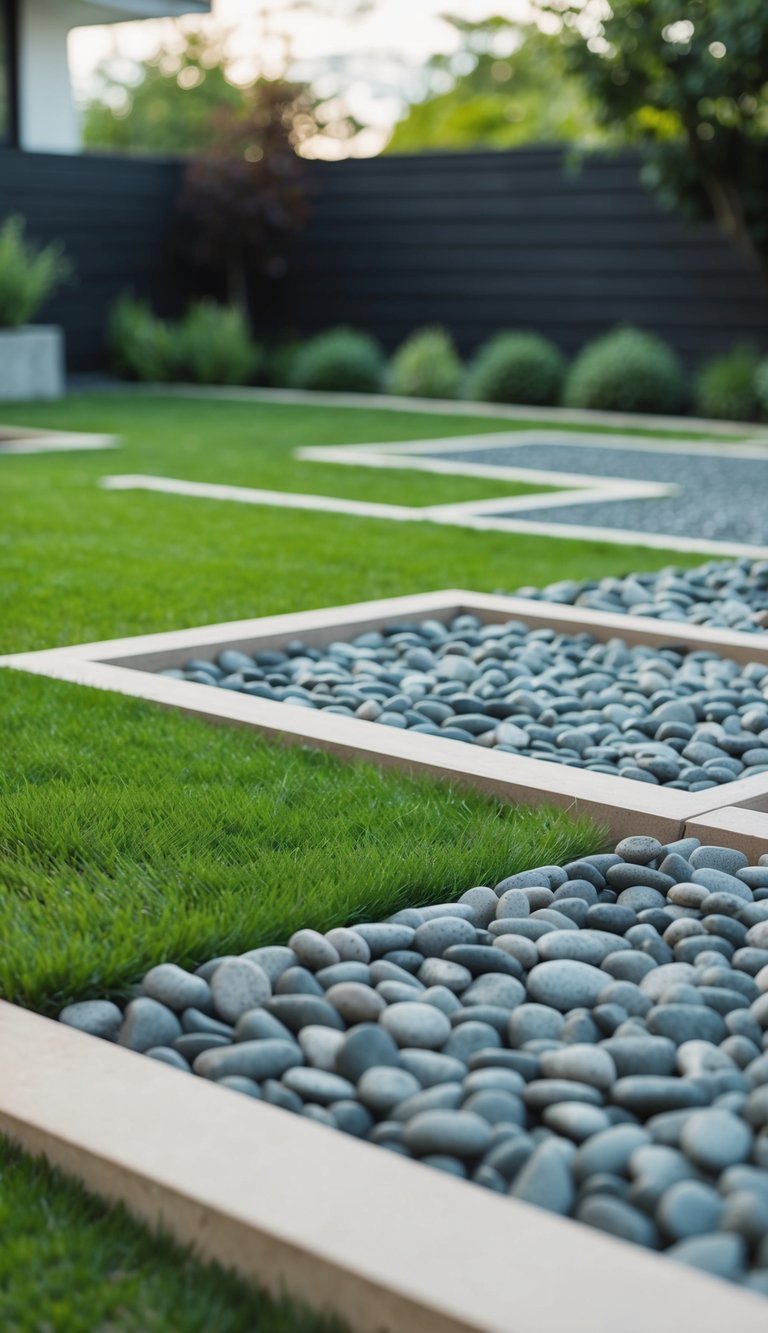 Pebble Garden Edges