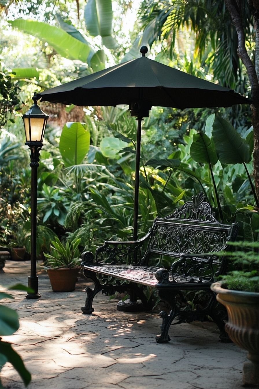 Transform Your Garden Nook with Ornate Metal Benches