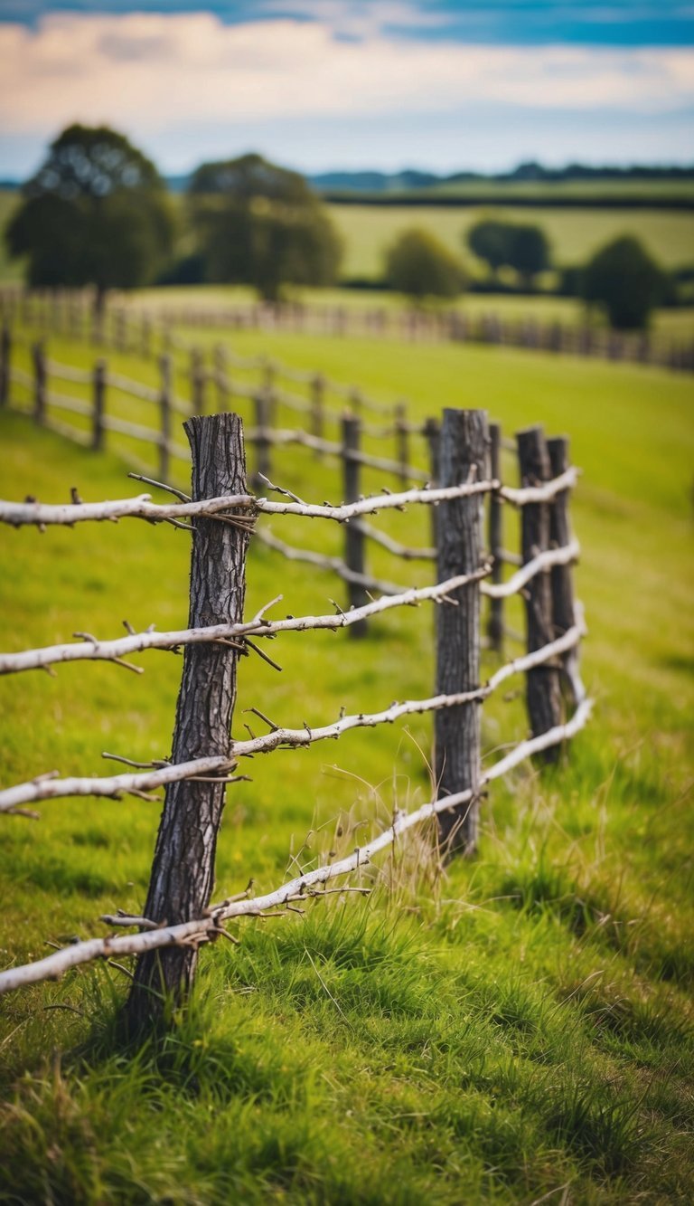 Twig and Branch Fence