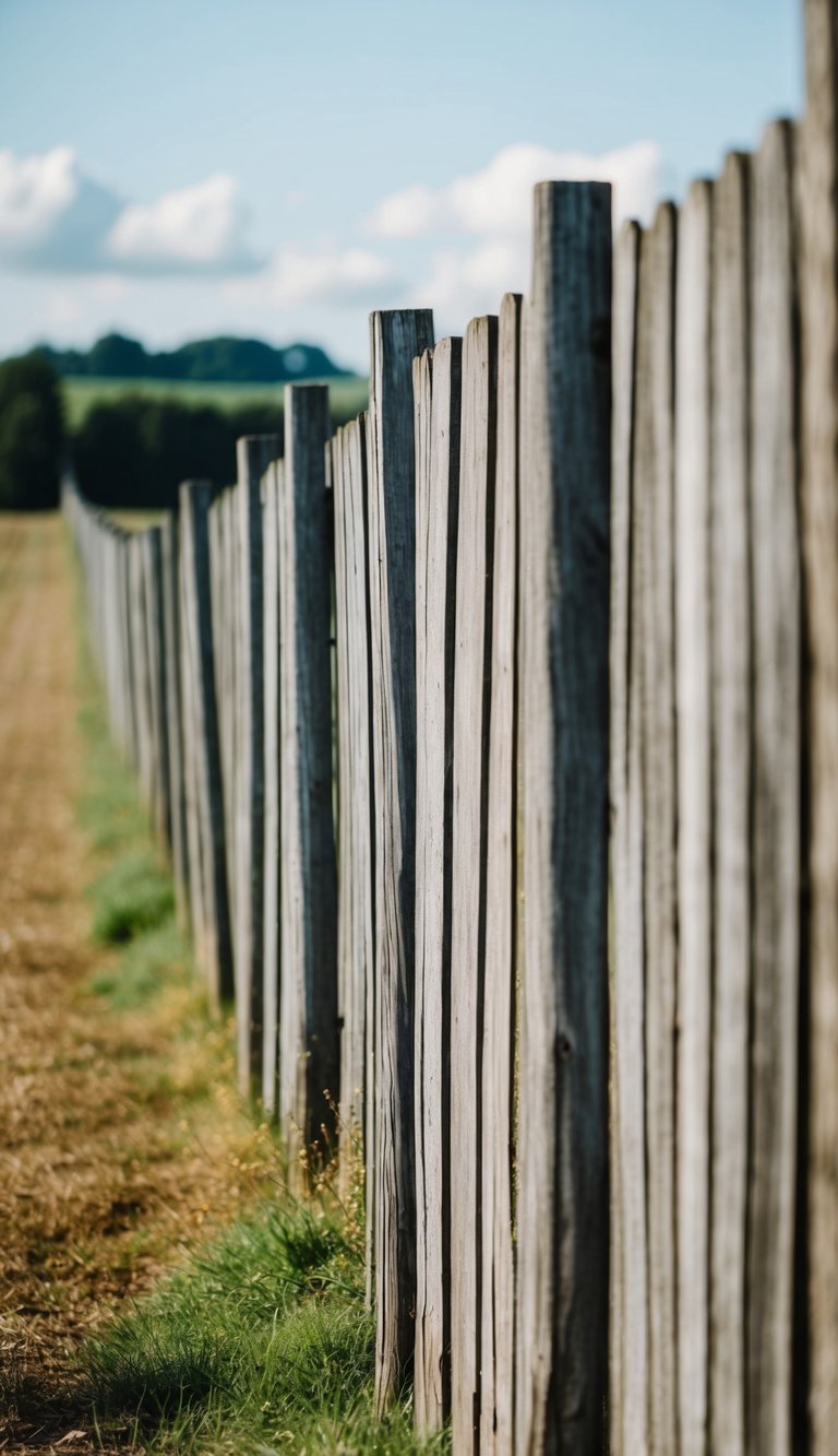 Vertical Board Fence 1