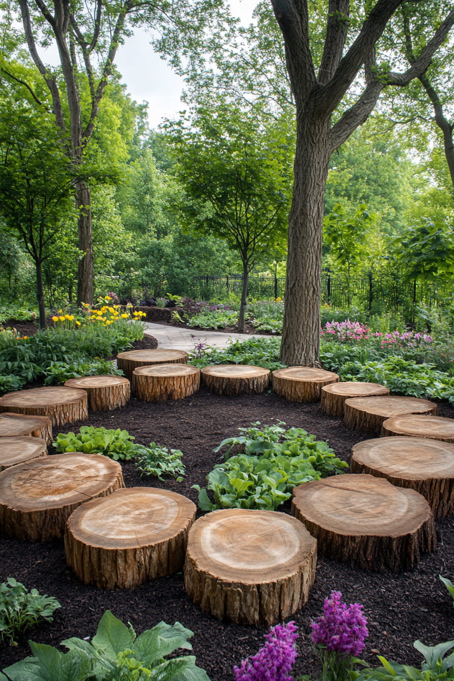 Wood Log Rounds