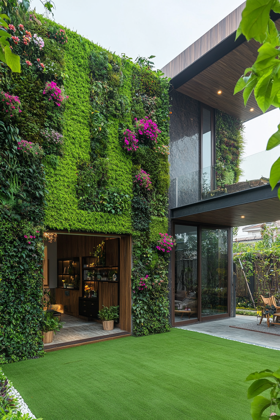 Elevate Your Space with a Stunning Vertical Garden Wall