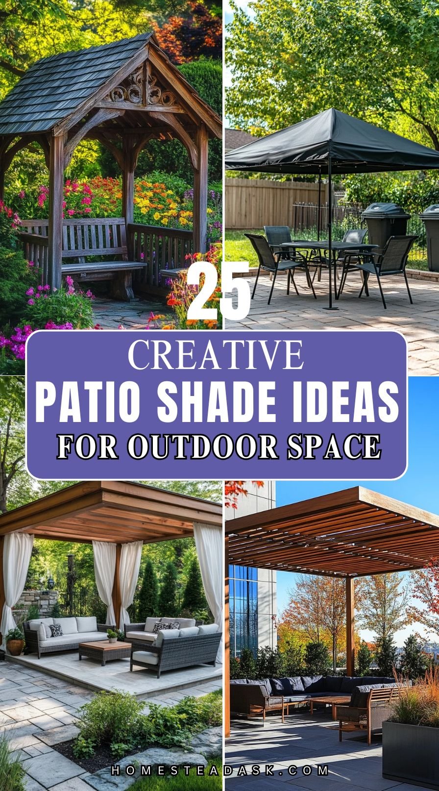 25 Creative Patio Shade Ideas to Elevate Your Outdoor Space