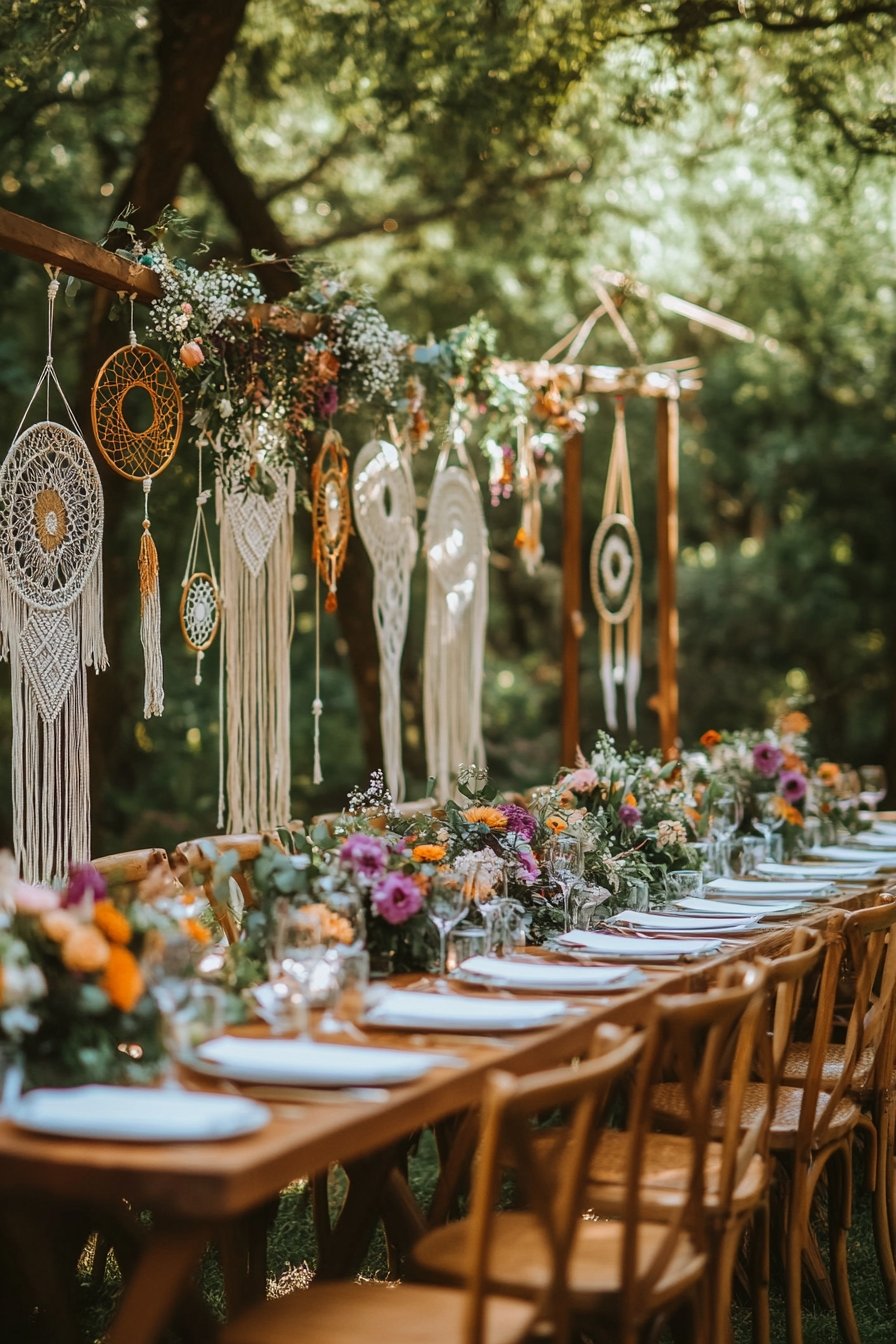 Celebrate Boho Elegance with Dreamcatcher Decor