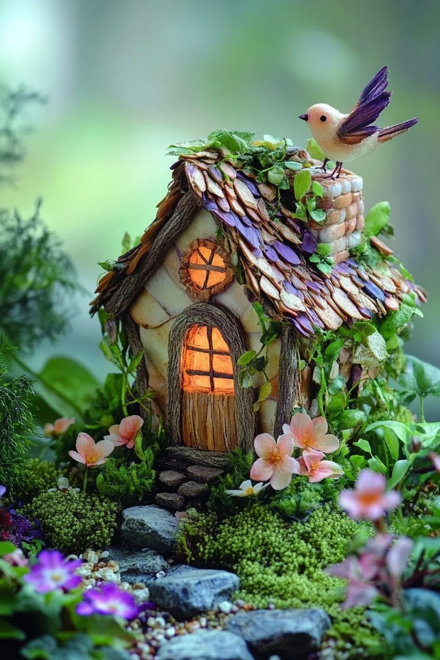 Craft a Magical Fairy Cottage with a Rustic Twist