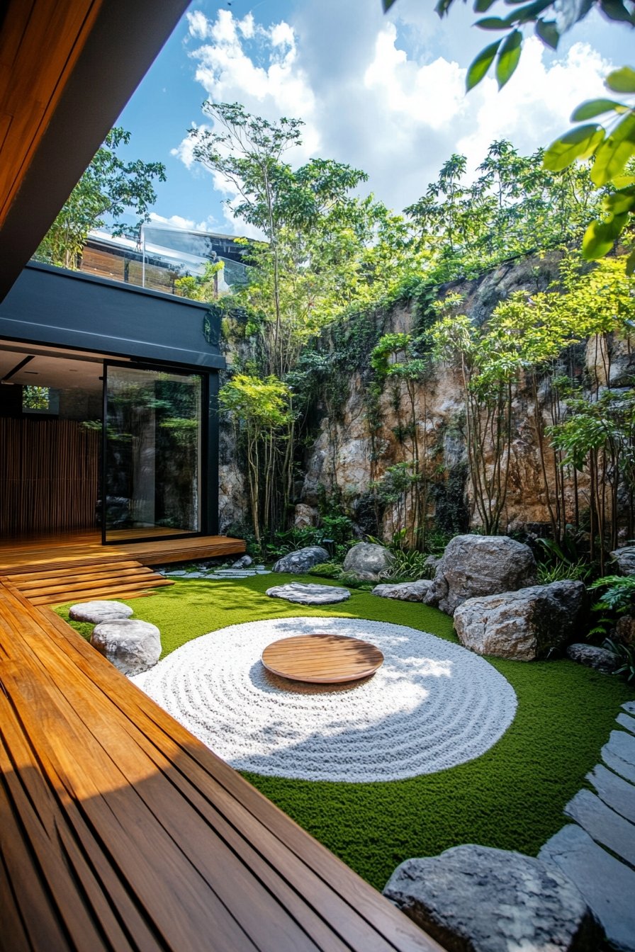 Craft a Zen Courtyard with Modern Serenity